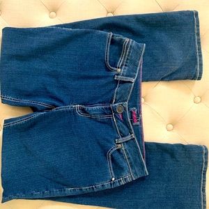 Wrangler Jeans 11-12 30 length rhinestone pocket